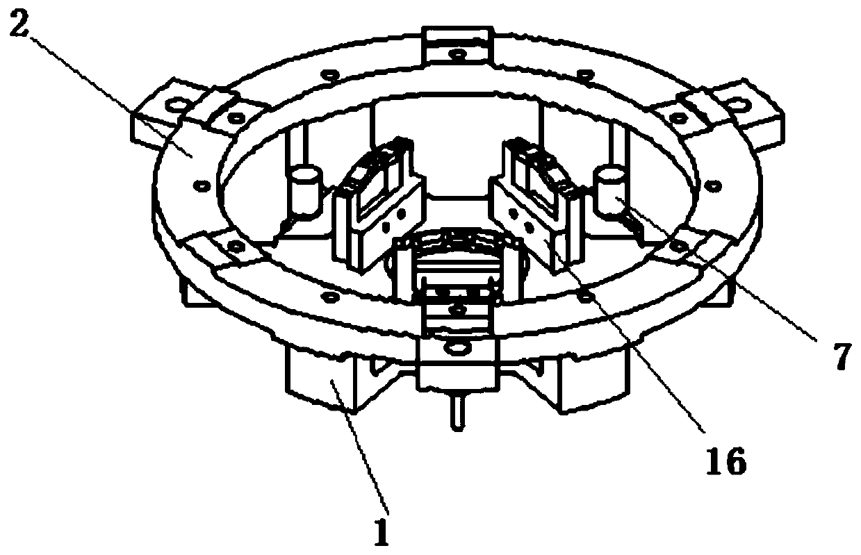 A flexible and high-precision secondary mirror assembly focusing mechanism