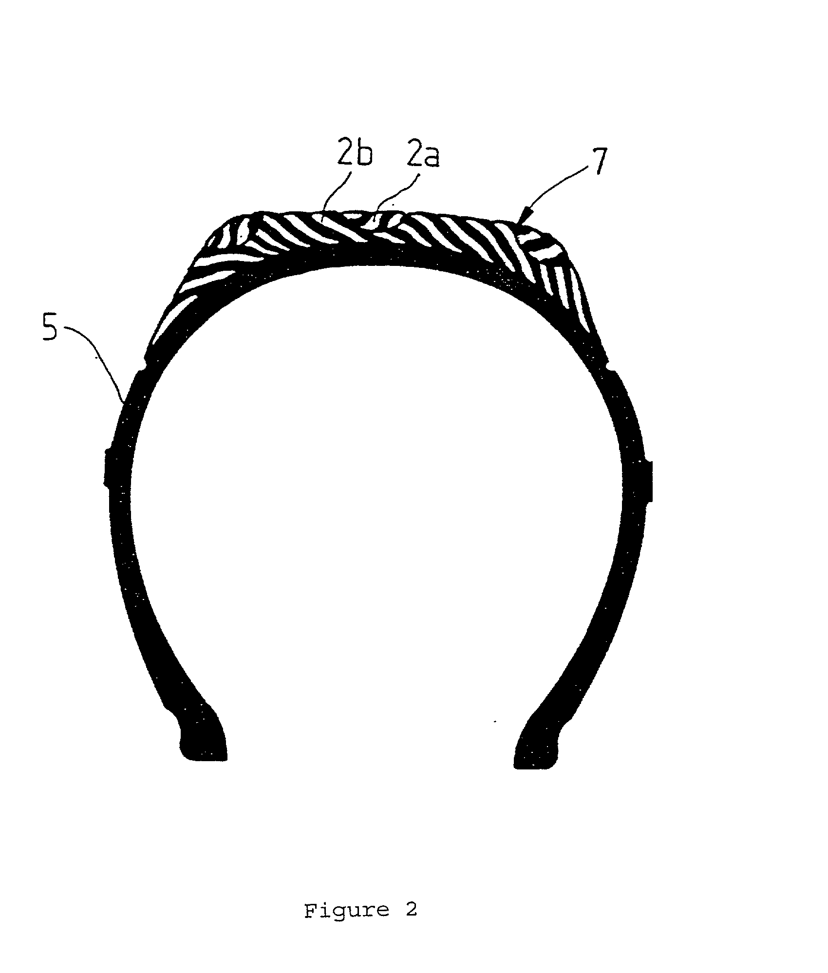 Process for producing a vehicular pneumatic tire