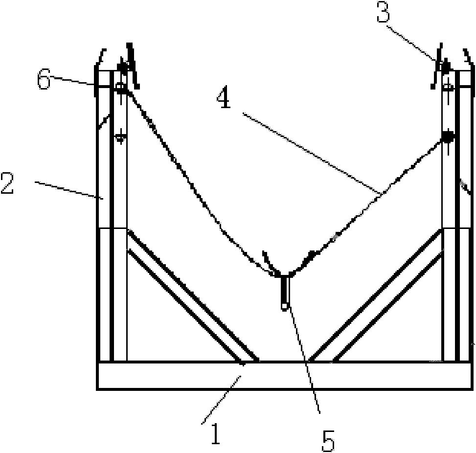 Long-distance transport device for wind power generation blades