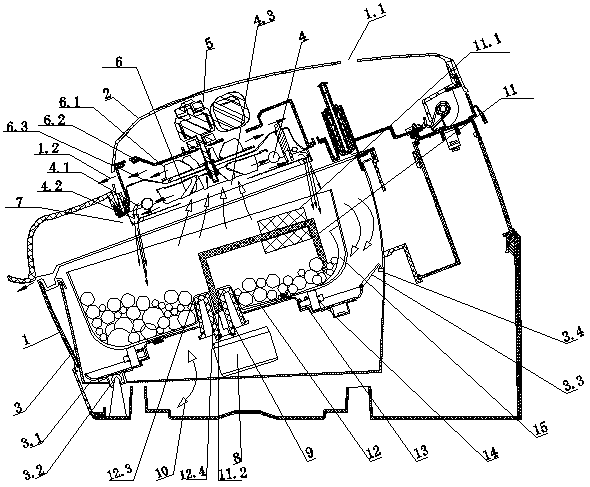 Inertial pushing device