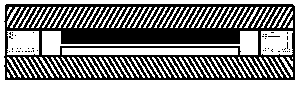 Laser packaging OLED illumination panel and packaging method