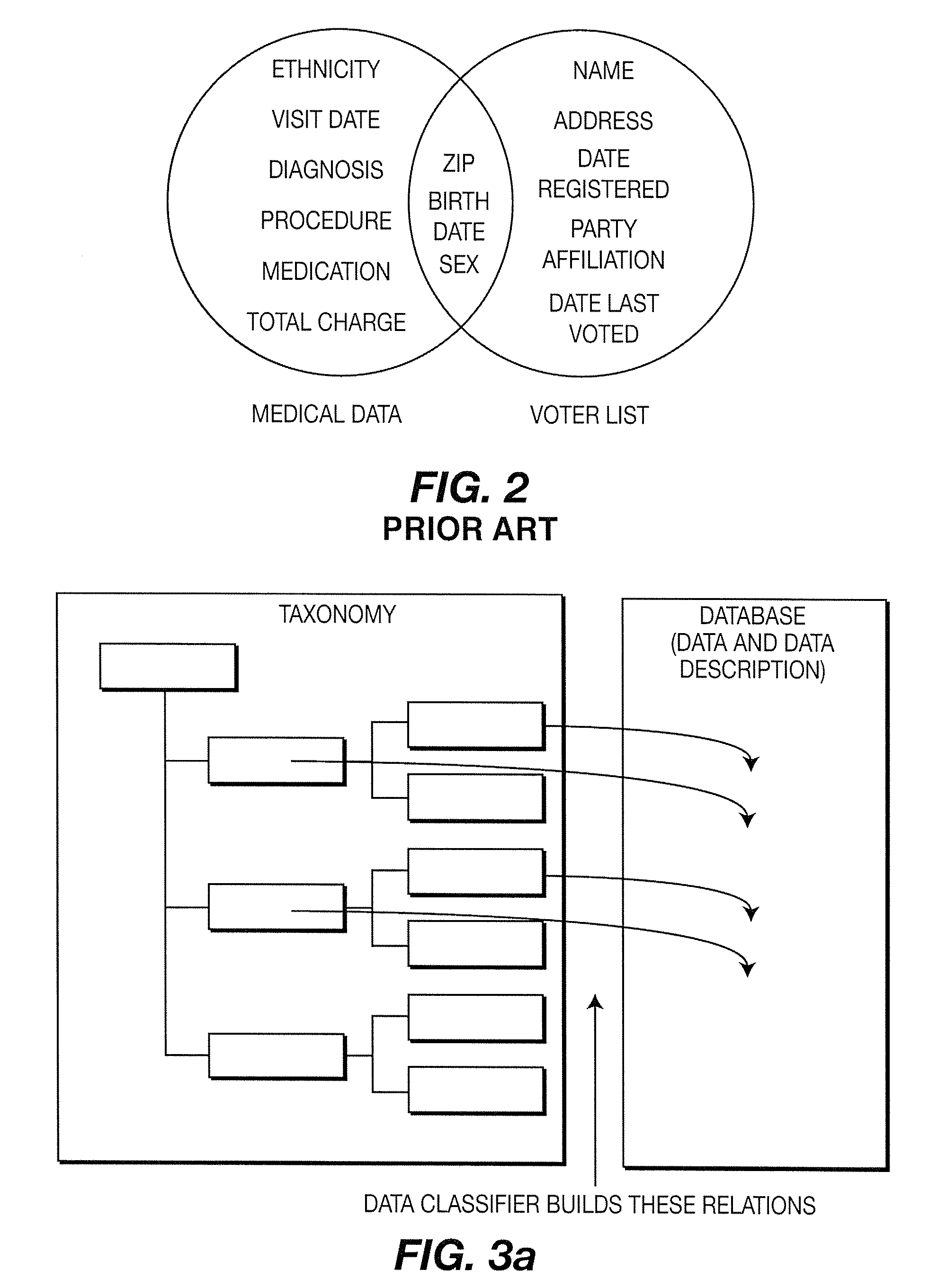 Techniques for database structure and management