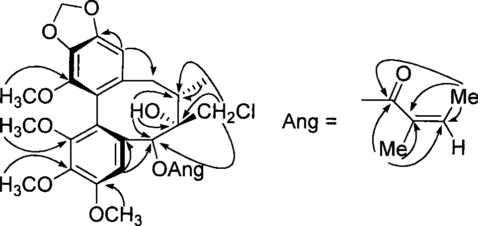 Chloric biphenyl cyclooctene lignan compounds and preparation thereof