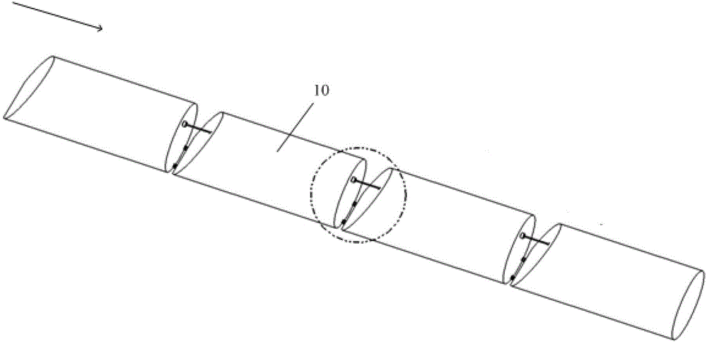 A wave energy hydraulic pump