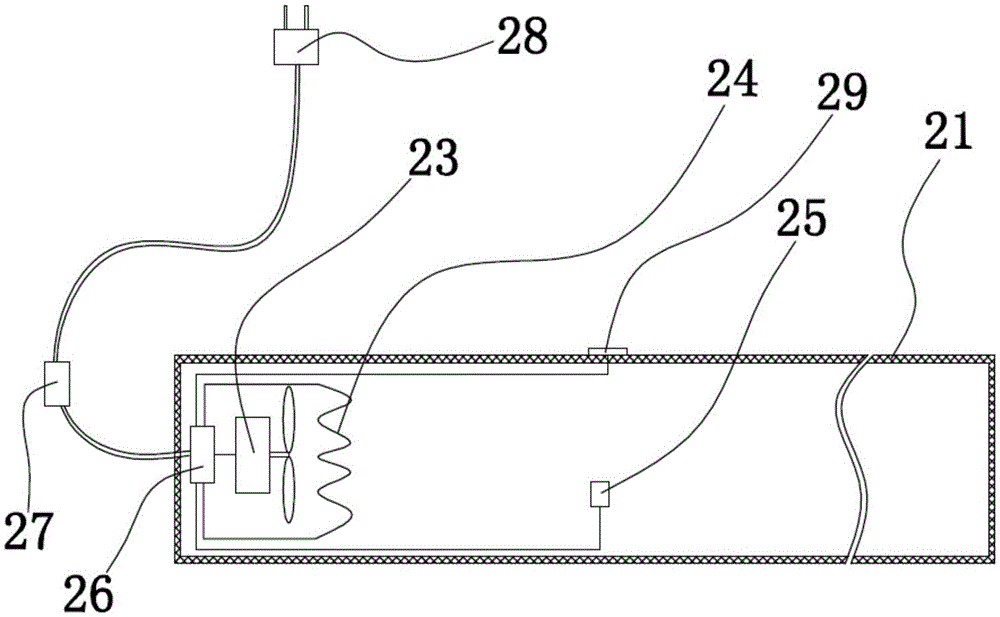 Towel rack with air drying function