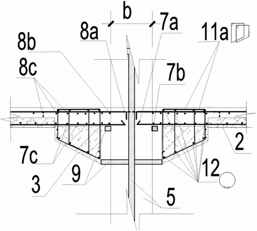 Plate-column structure node of profile steel column and column cap prefabricated component and construction method thereof