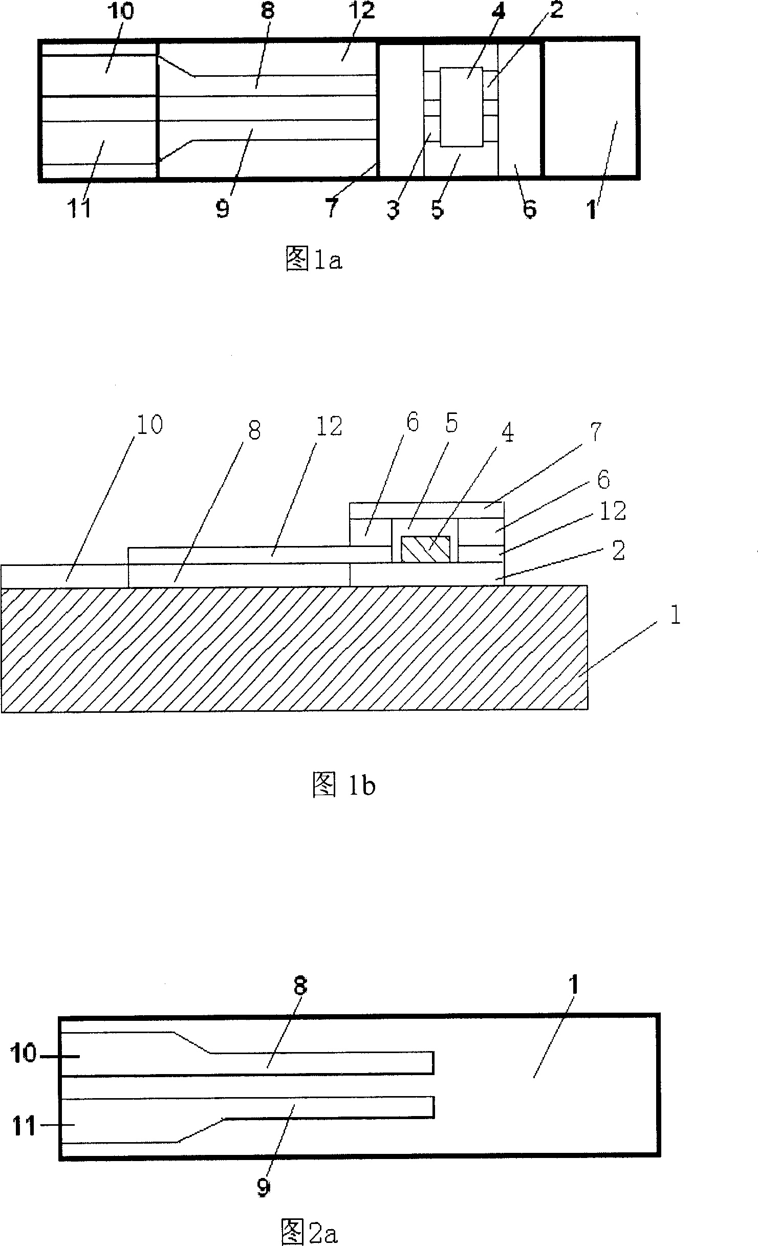 Disposable whole blood uric acid testing electrode indicator bar and manufacturing method thereof