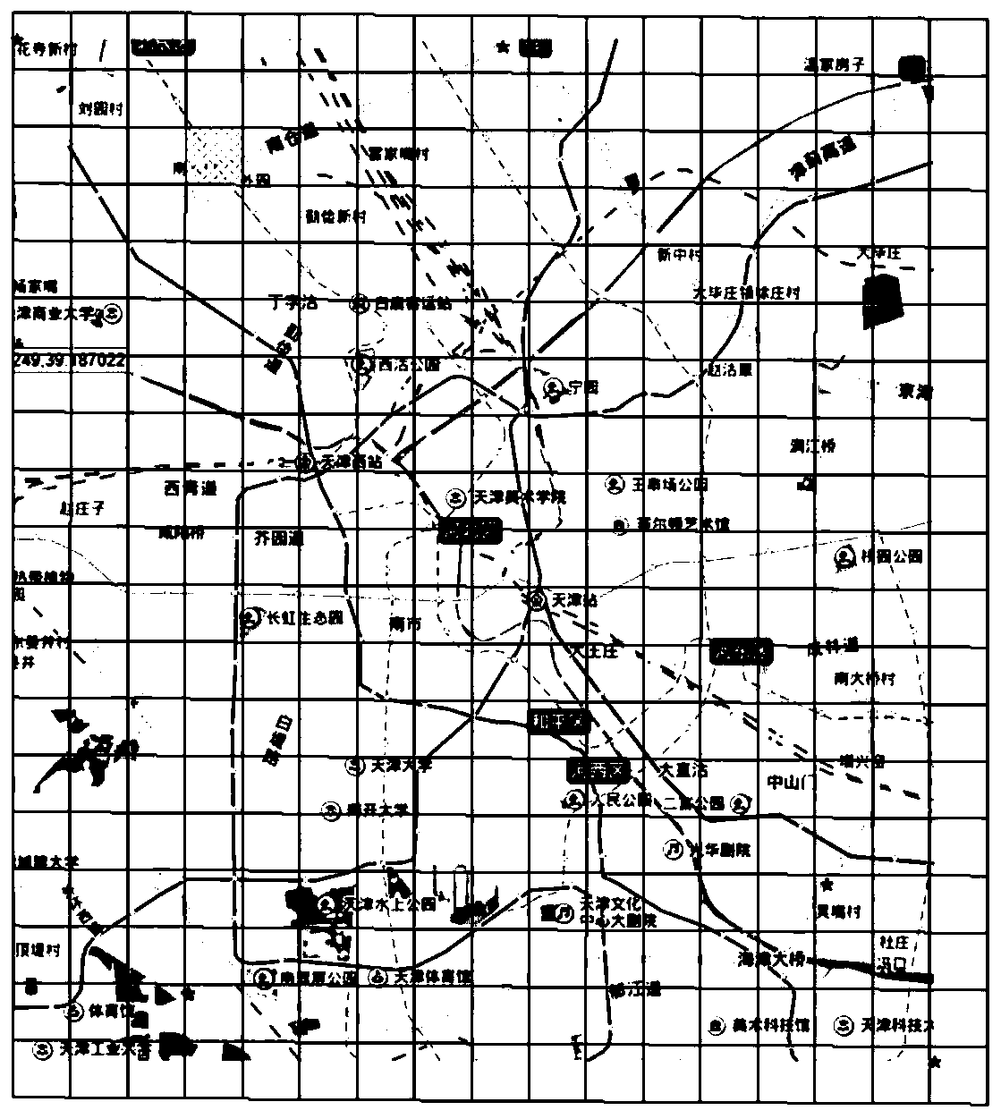 Regional traffic jam correlation calculation method based on space-time association rule