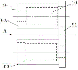 Bidirectional valve device of automobile fuel system