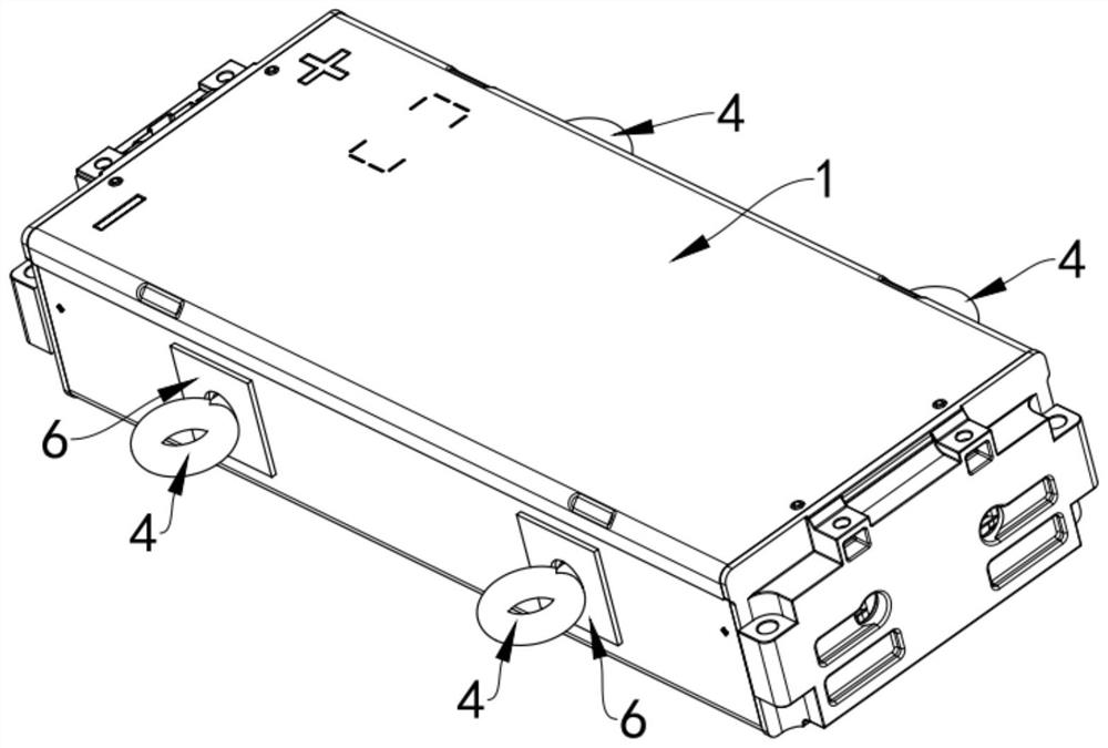 Battery module testing device and testing method