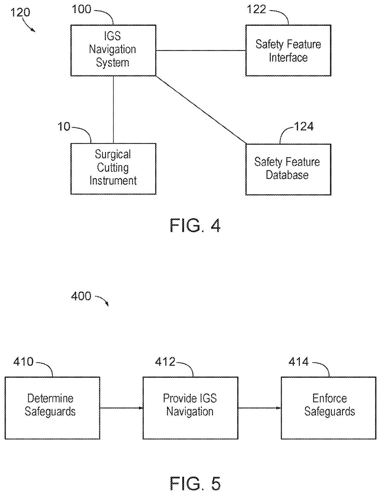 Surgical navigation system with pattern recognition for fail-safe tissue removal