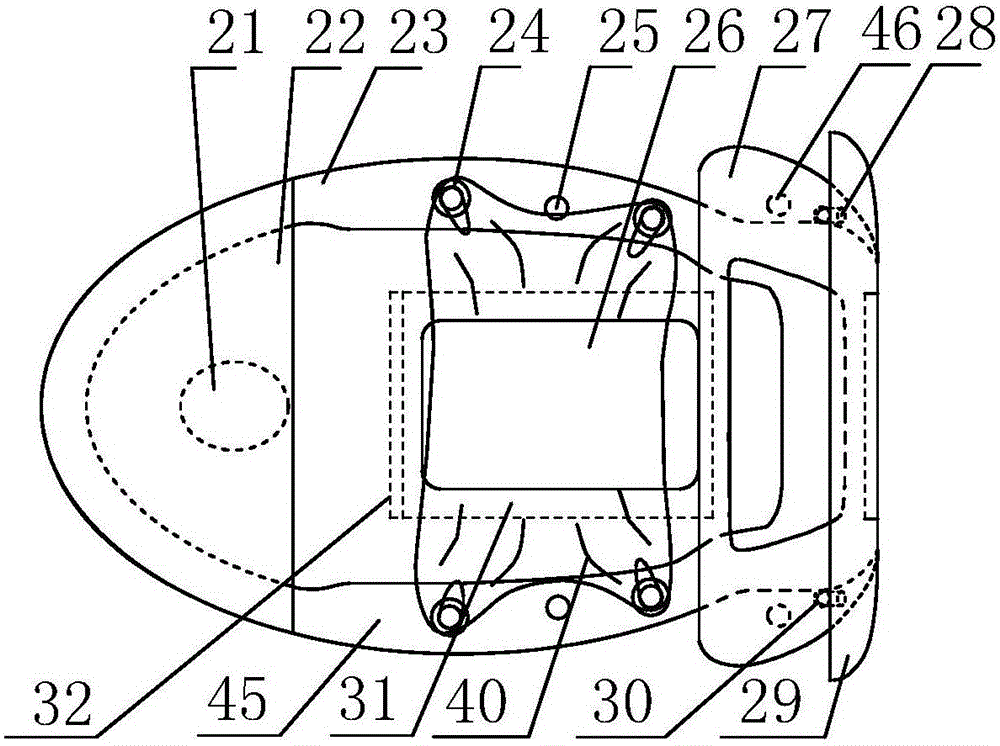 Flushing-free urine-feces separation, collection and resource utilization system for buildings