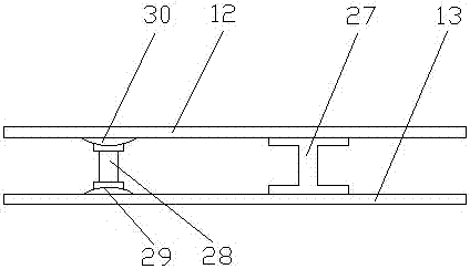 A steel structure double glass curtain wall