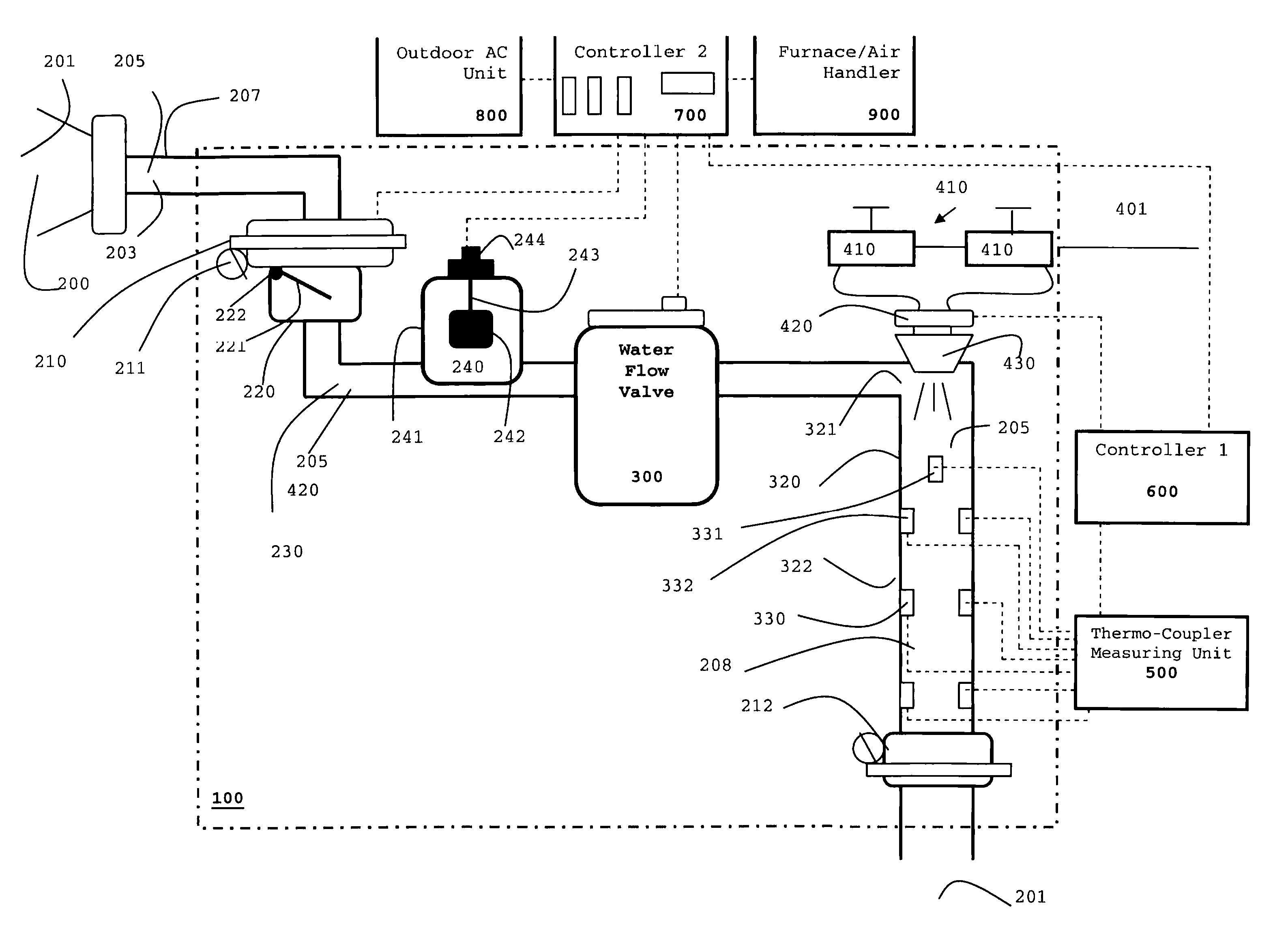 Self-sanitizing automated condensate drain cleaner and related method of use