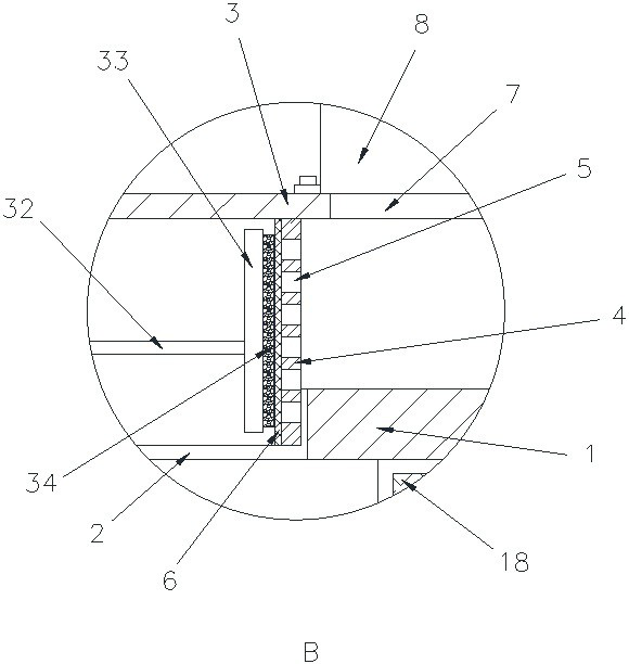 Heat dissipation structure and control method of power monitoring communication management machine