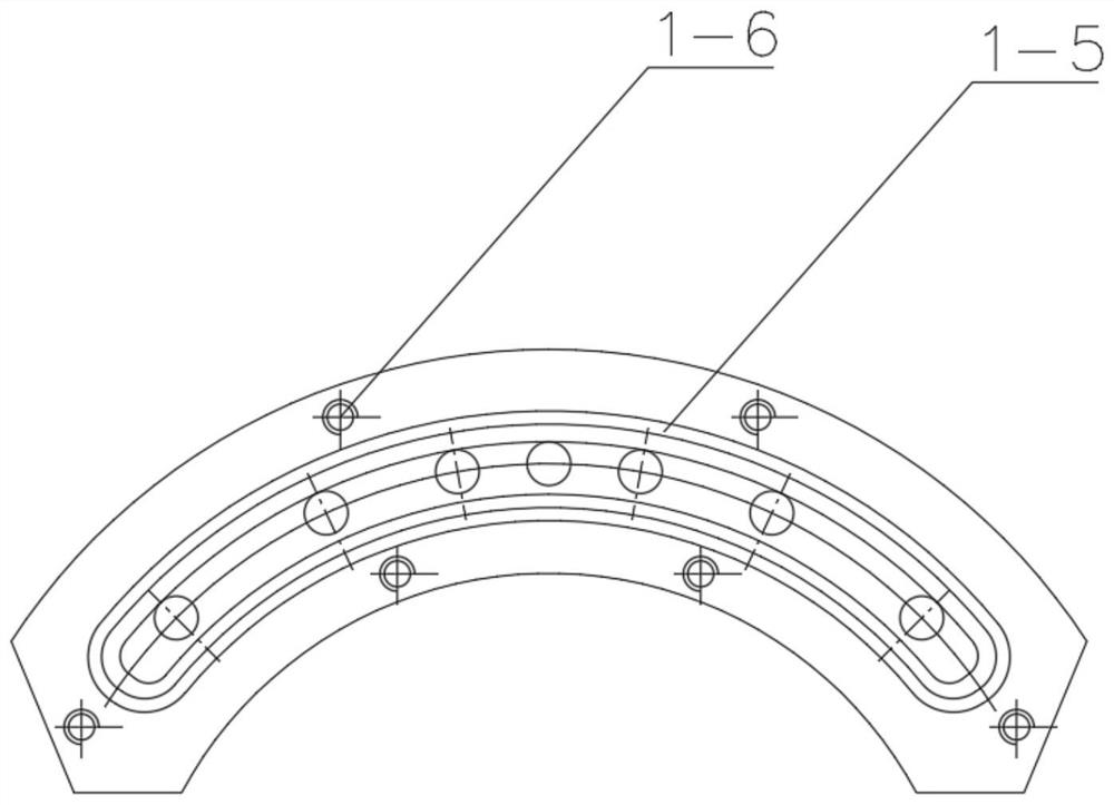 Inner support air floating type static balance device for high-precision rotating ring-shaped part