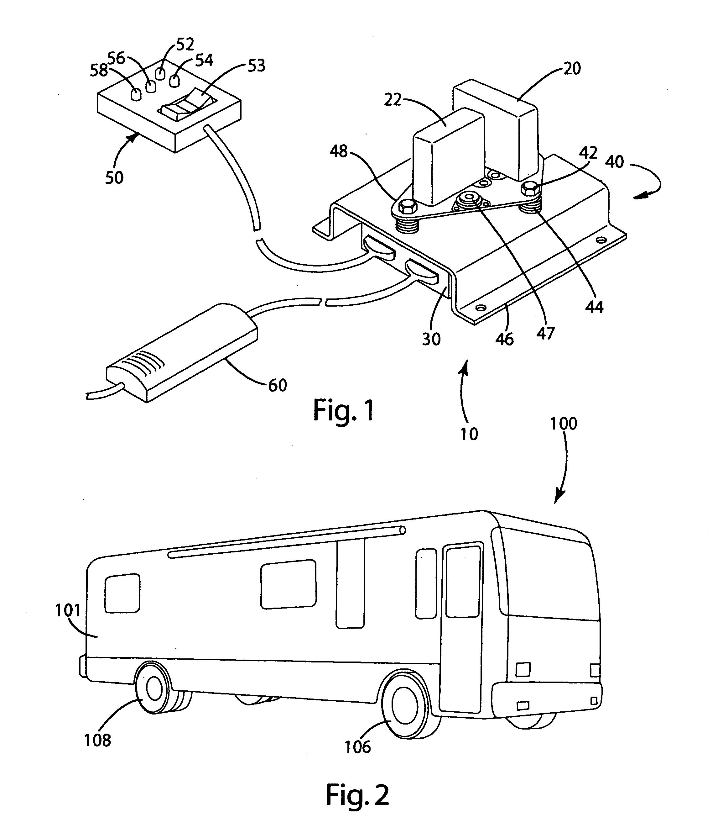 Vehicle leveling system