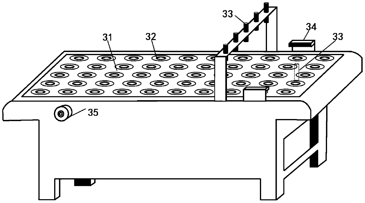 Truss type machine tool feeding and blanking robot system and control method thereof