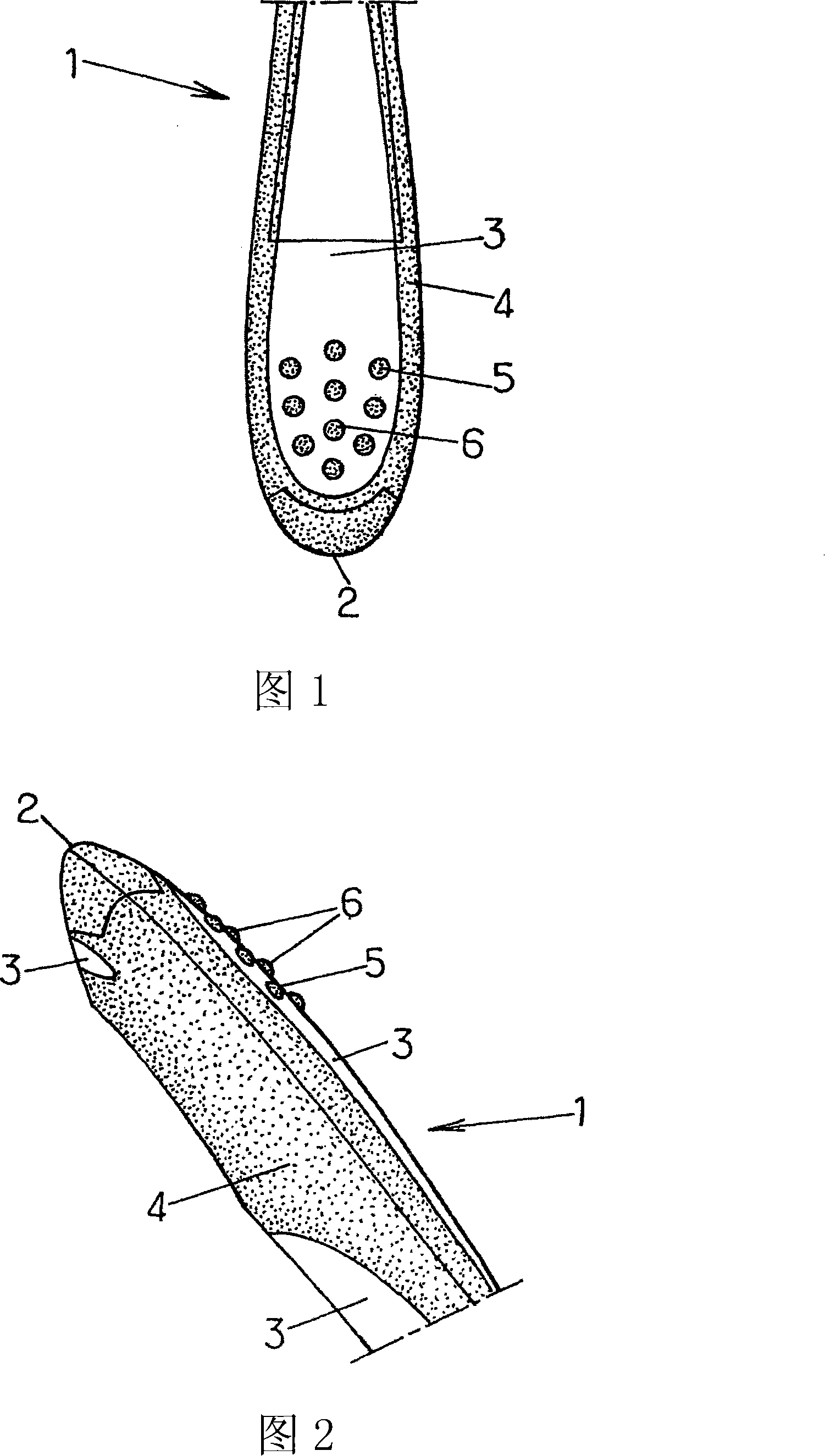 Razor handle with improved grip structure