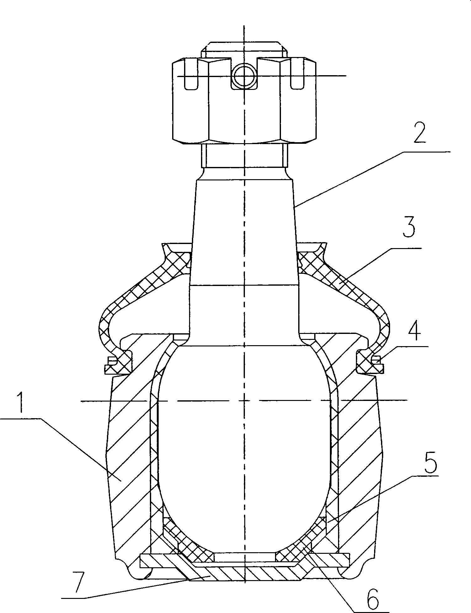 Guide ball-pin assembly