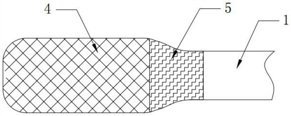 Drainage system easy to pull out and capable of preventing residual tissue effusion