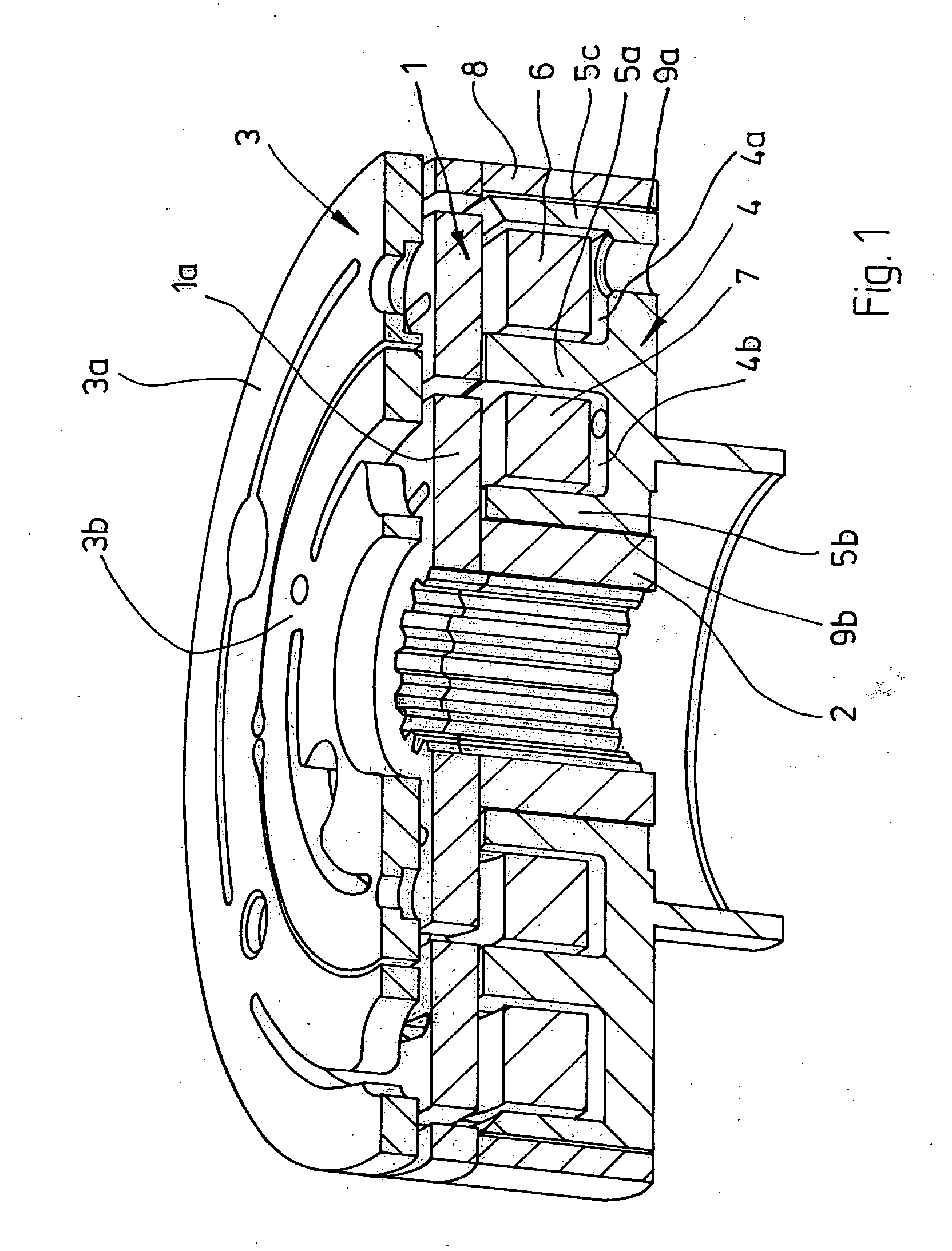 Electromagnetically operated friction disk clutch and rotor for a clutch of this type