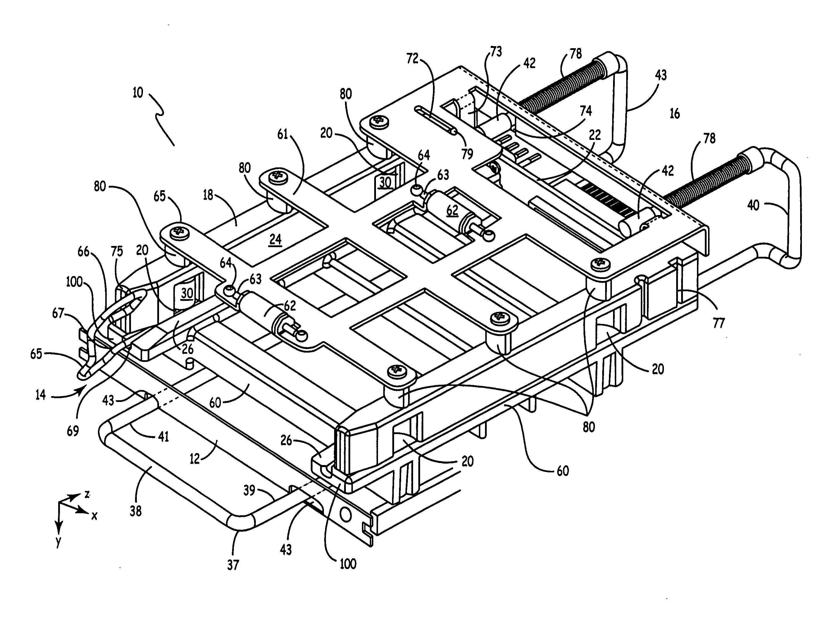 Hard drive test fixture