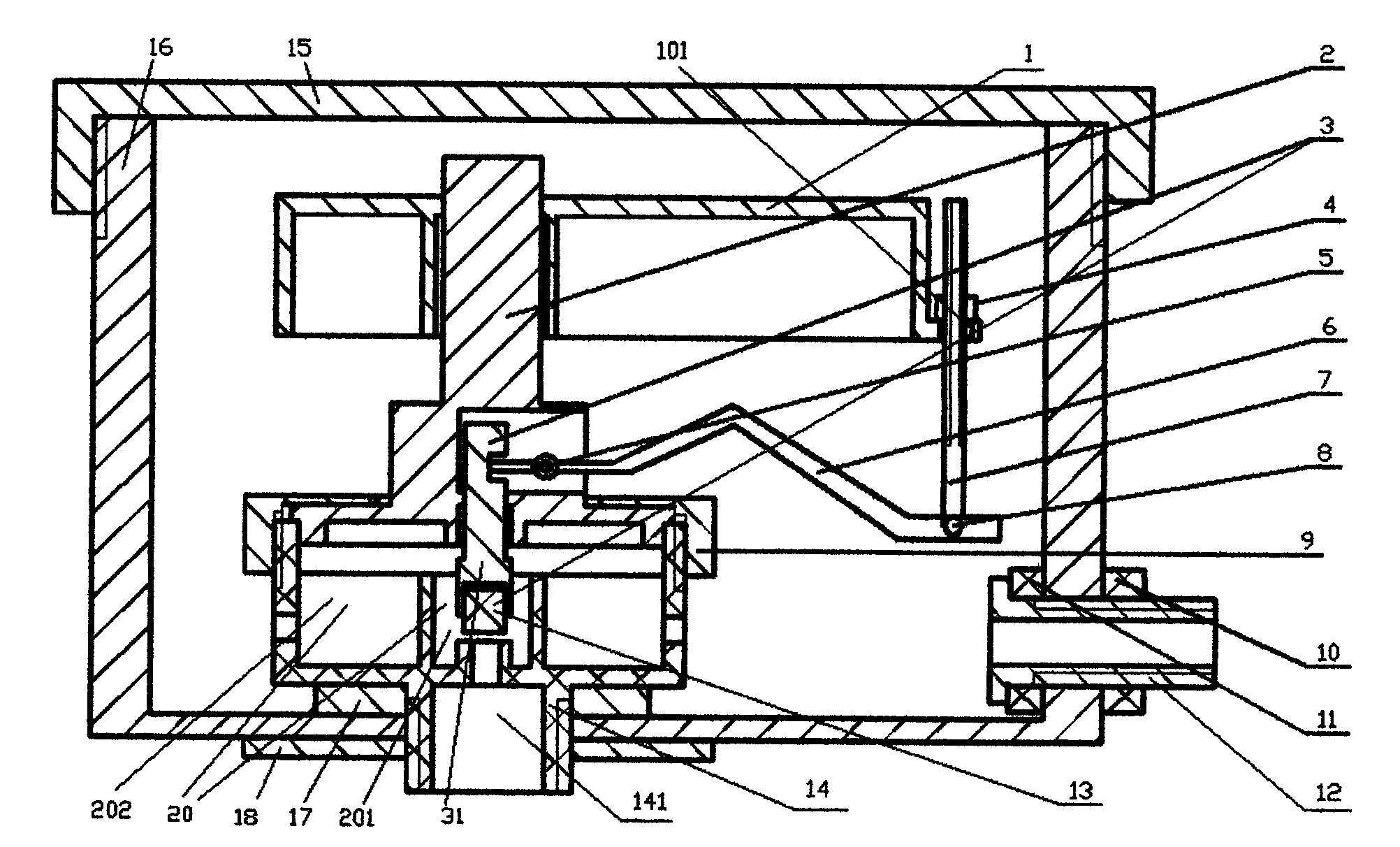 Multi-stage pressure-reduction water saving valve