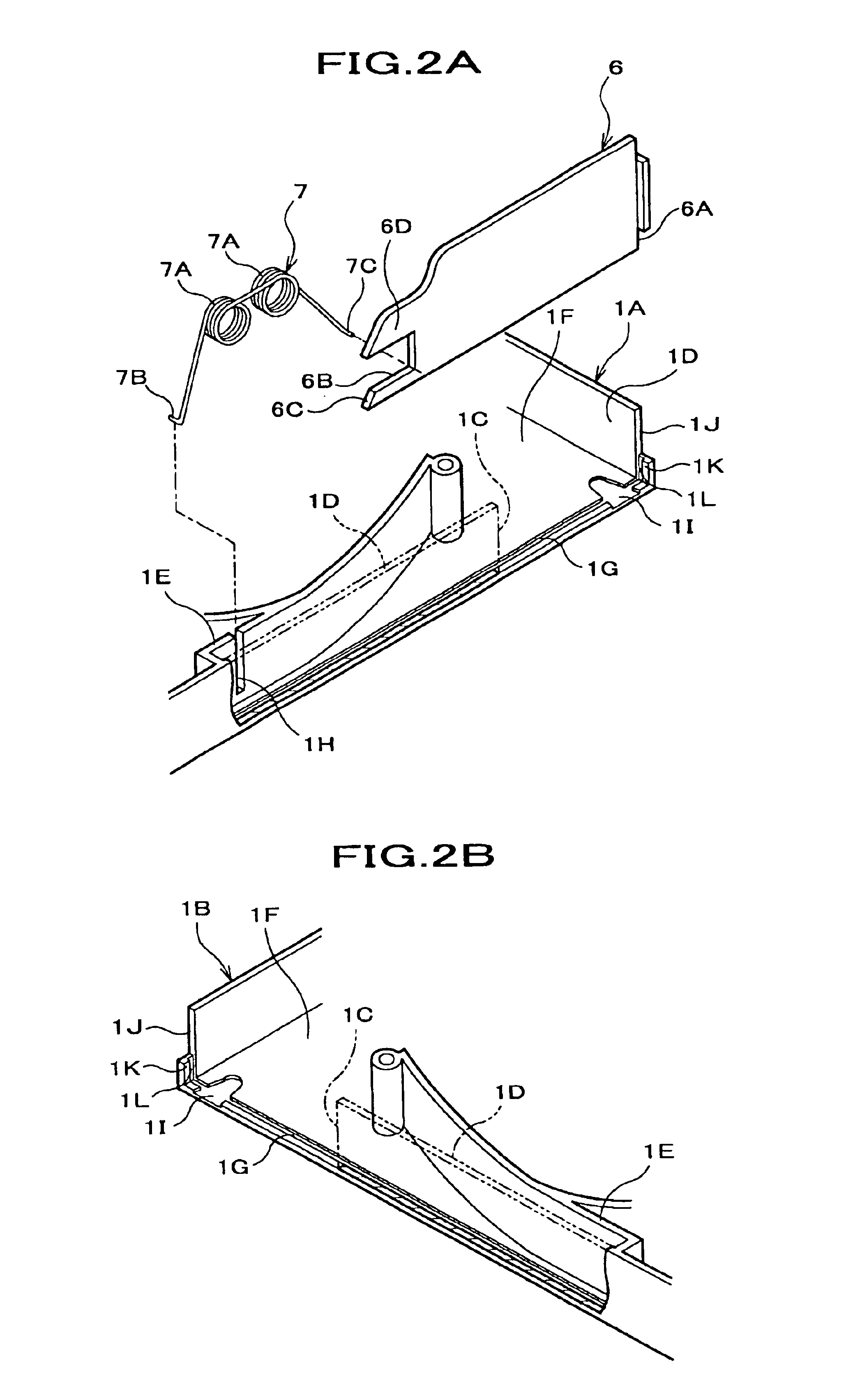 Assembly supporting device for magnetic tape cartridge