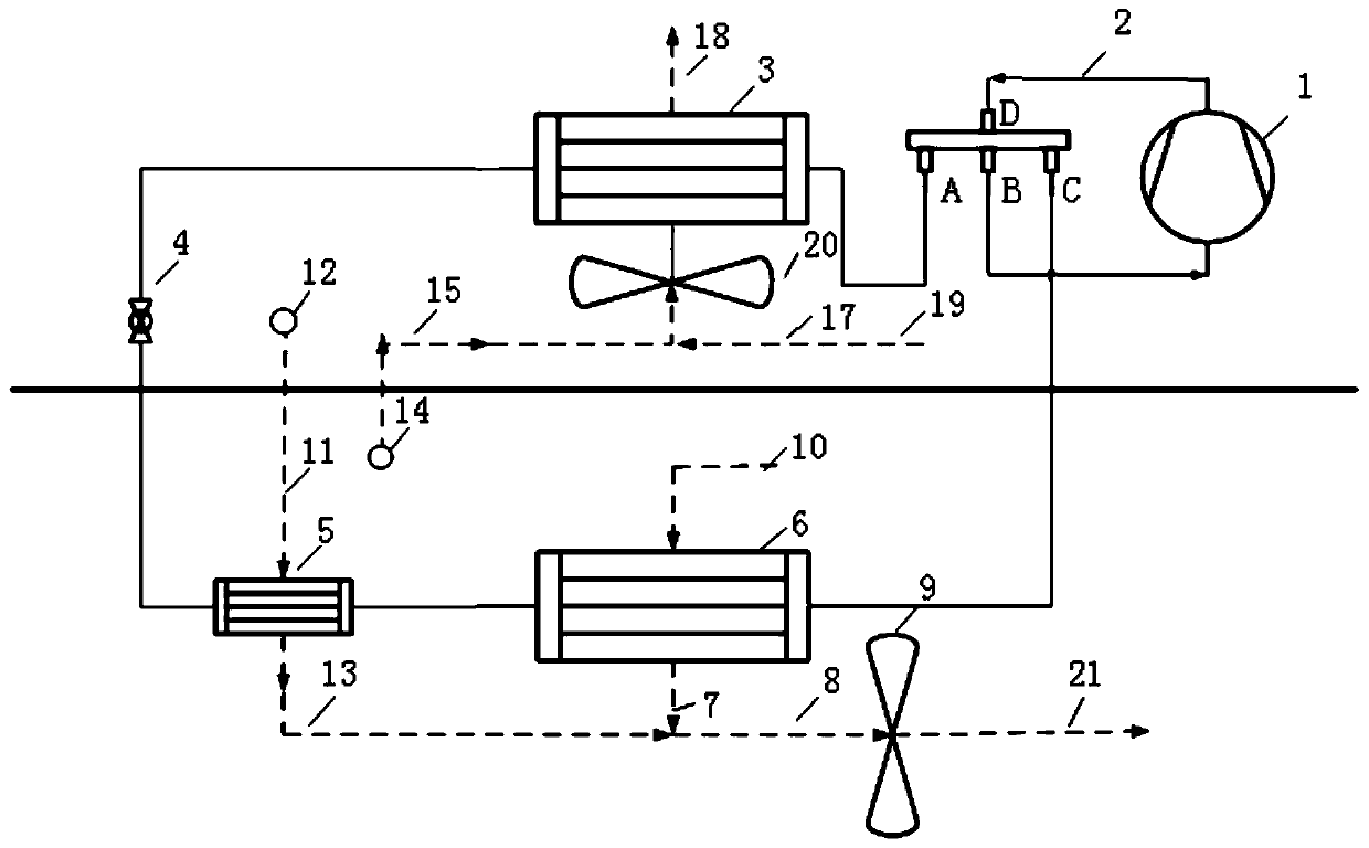 A multi-heat exchanger window air conditioner with fresh air function