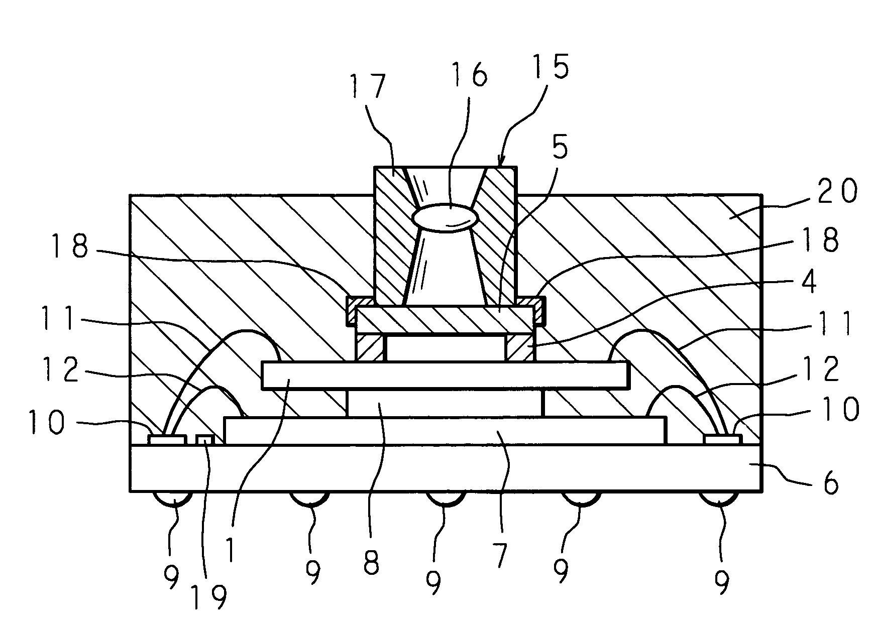 Image sensor module with optical path delimiter and accurate alignment