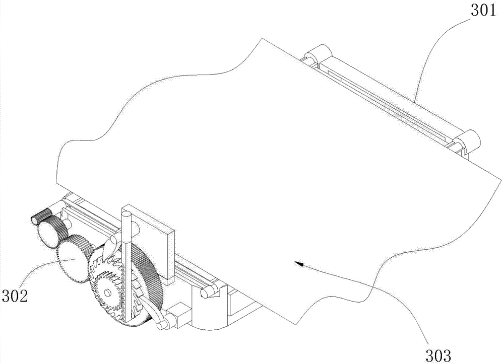 Uniform material distributing perforating machine