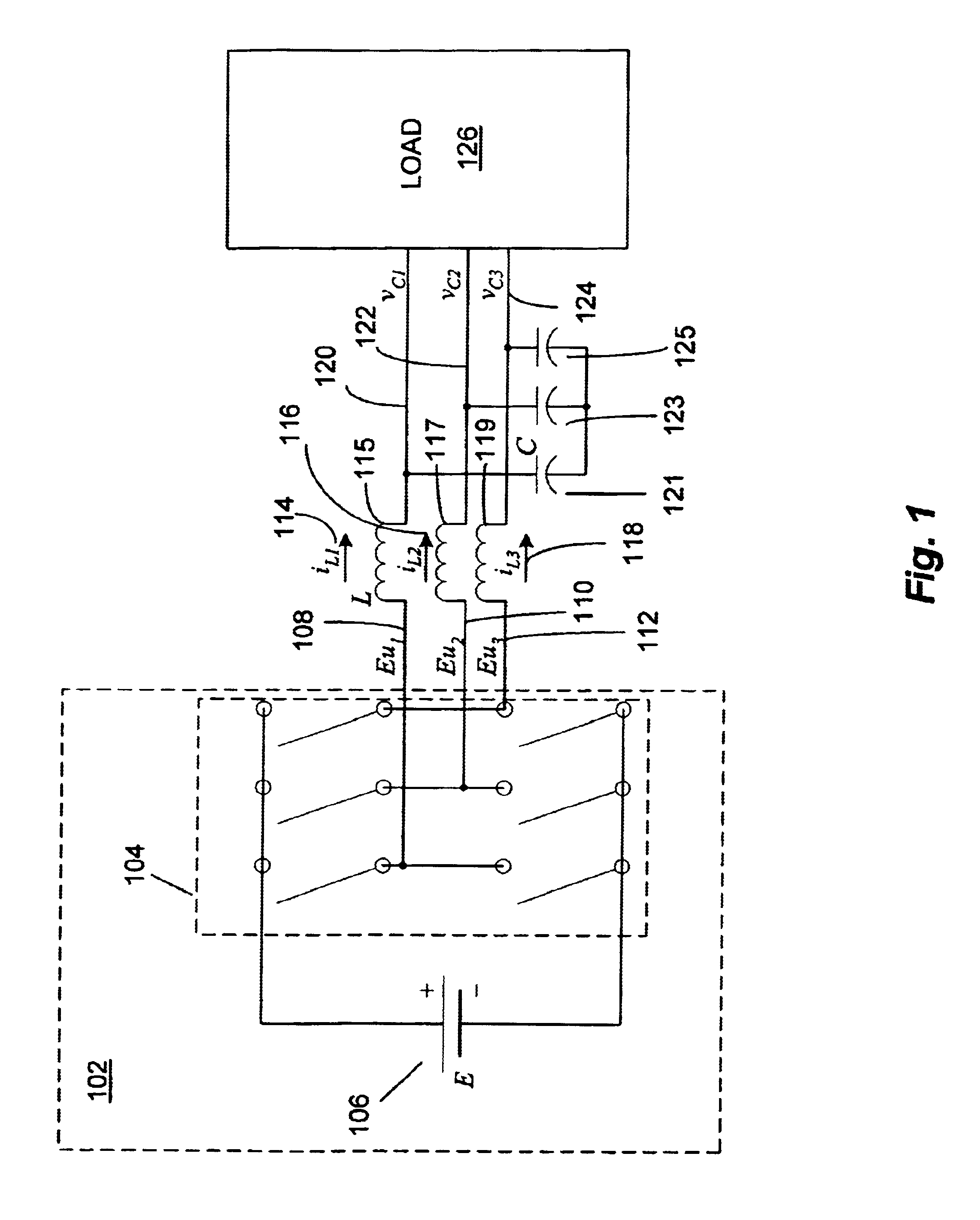 Robust controller for controlling a UPS in unbalanced operation