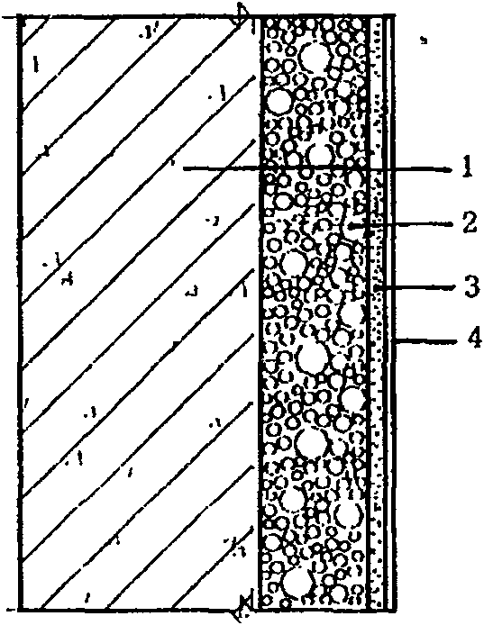 Thermal insulation decorative system for building