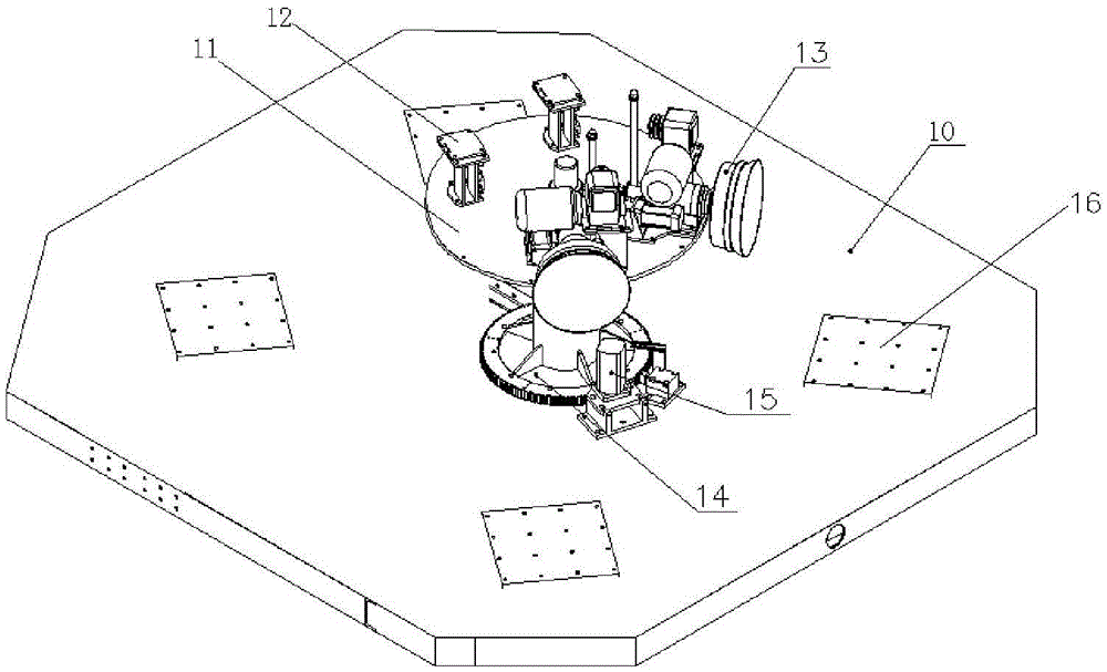 Robot working platform for teaching