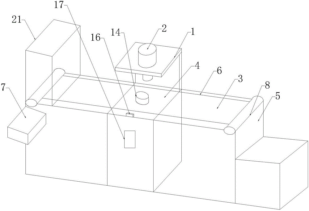 Automatic stamping device