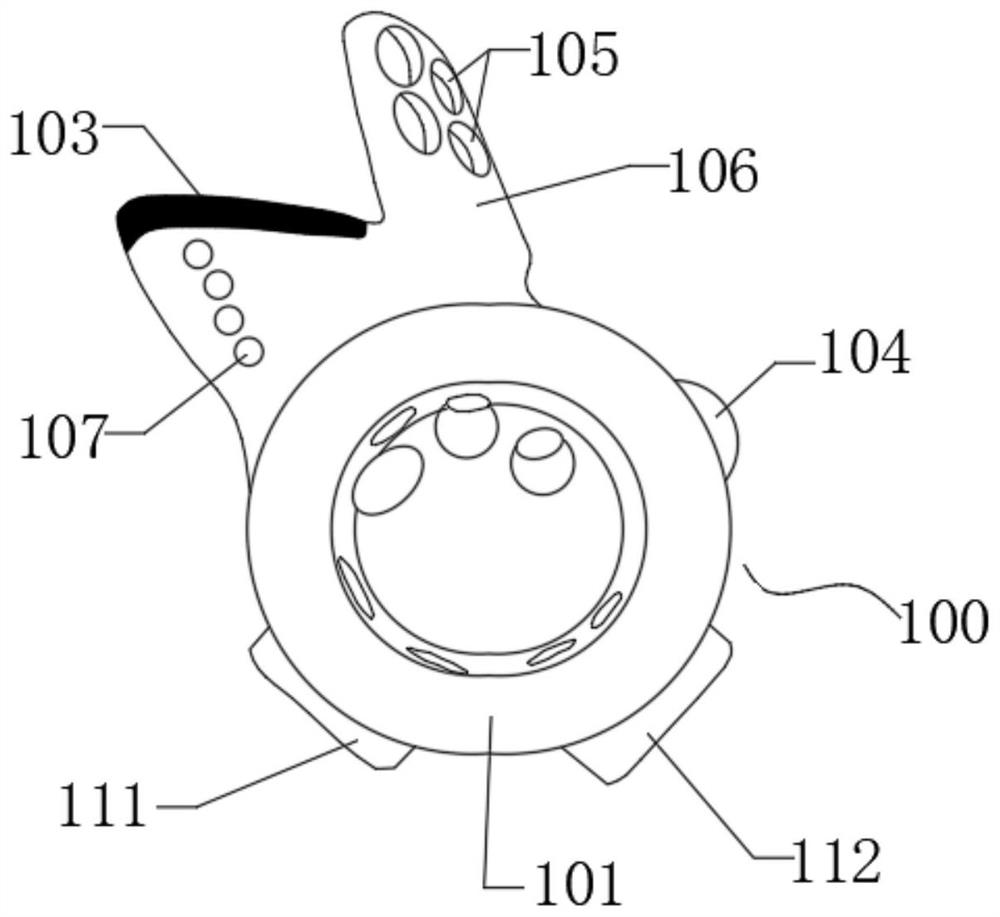 Split assembly type semi-pelvis replacement prosthesis