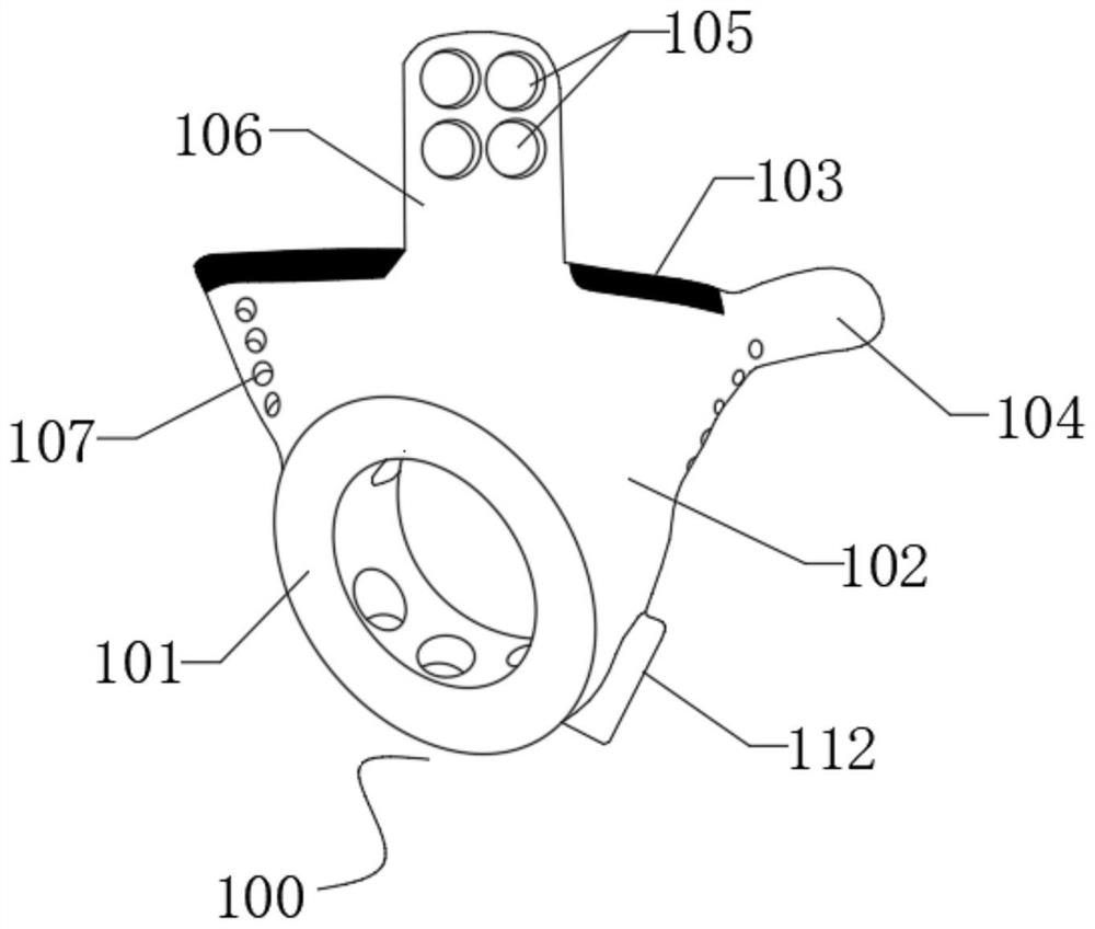 Split assembly type semi-pelvis replacement prosthesis