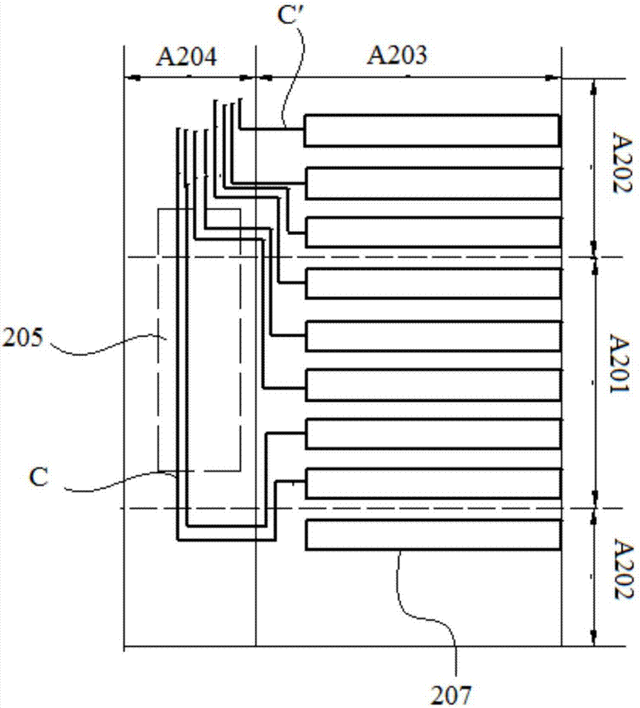 Flexible touch display panel and flexible touch display device