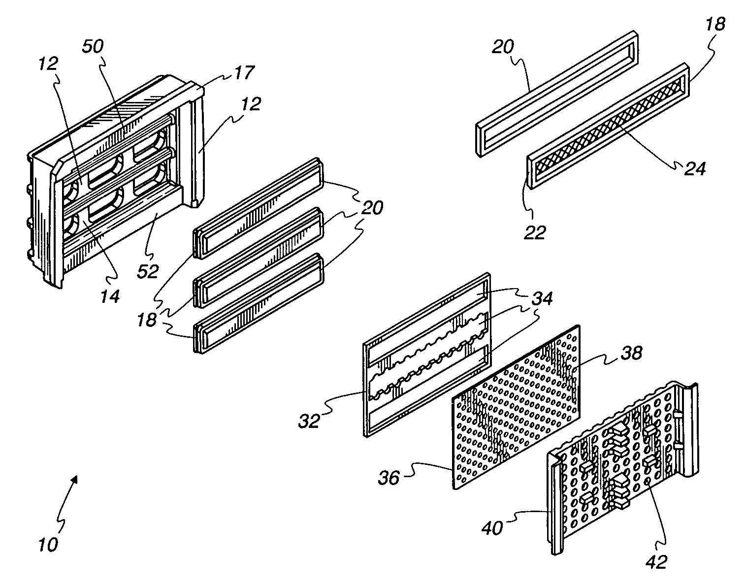 Circuit breaker filter assembly