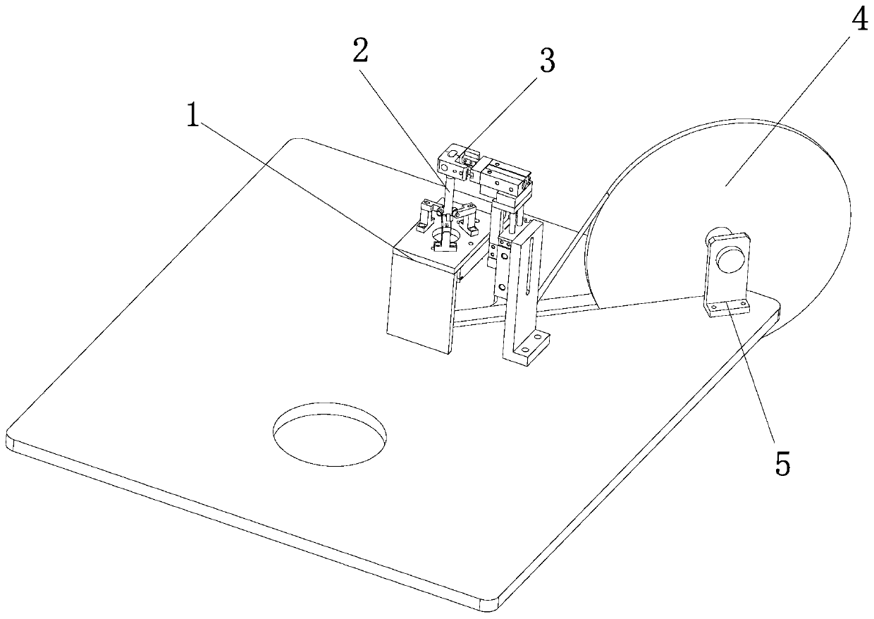 A heat-shrinkable tube delivery mechanism