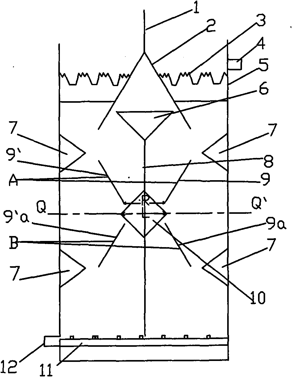 Self-circulation anaerobic reactor