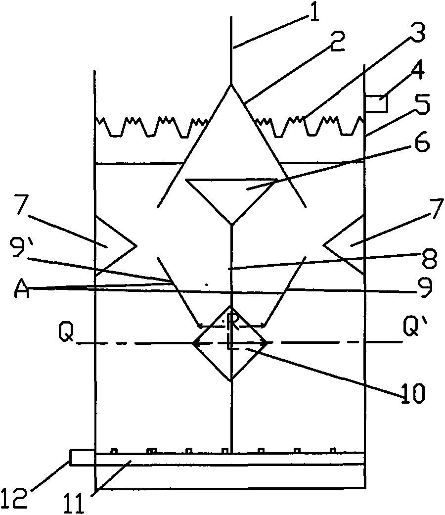 Self-circulation anaerobic reactor