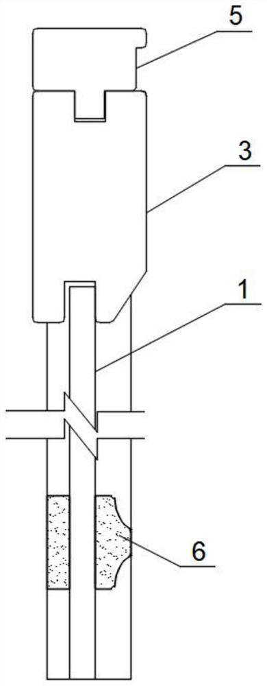 Porous paint-free glass door structure and processing method thereof