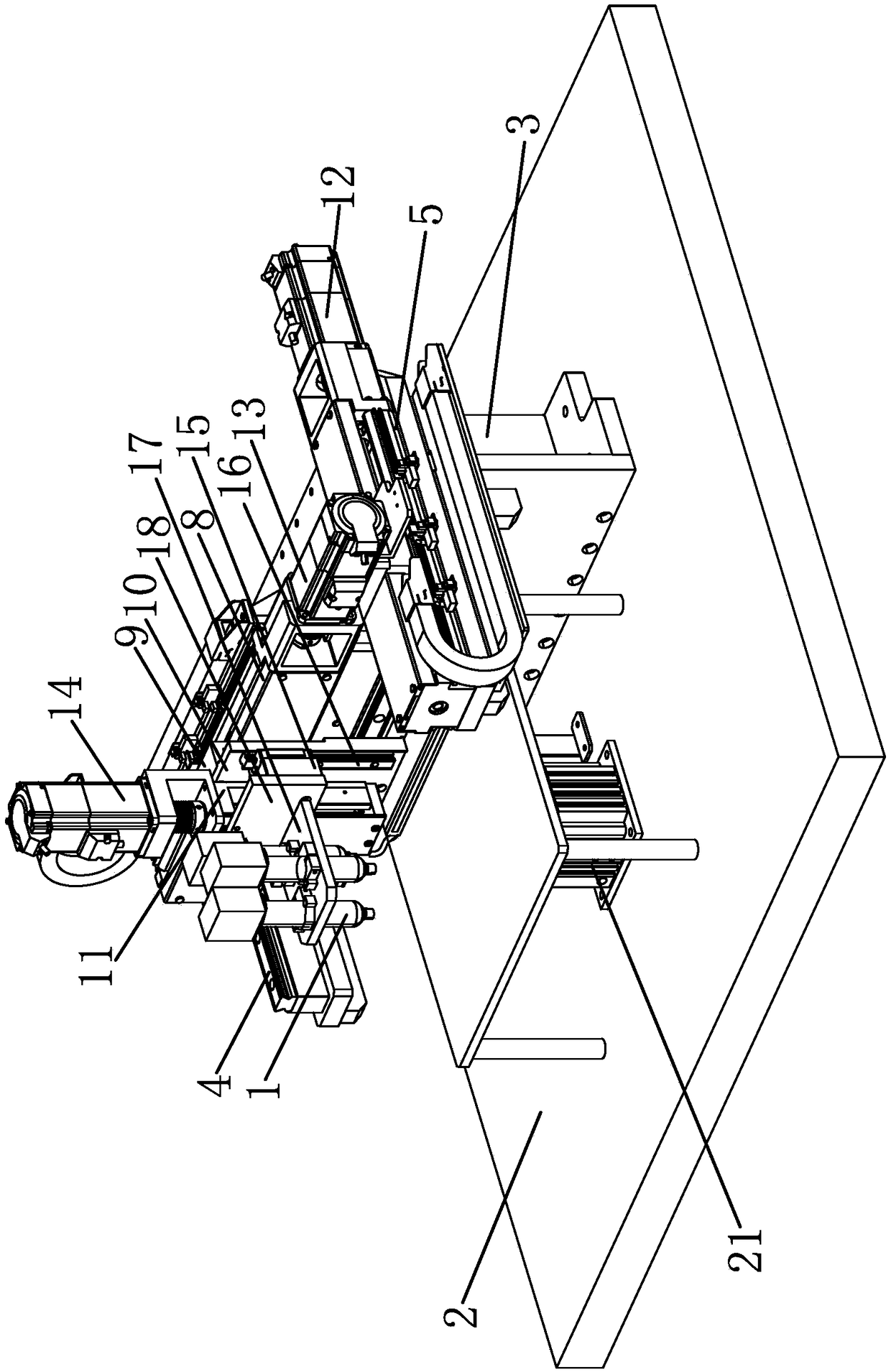 Cleaning mechanism for automatic welding machine