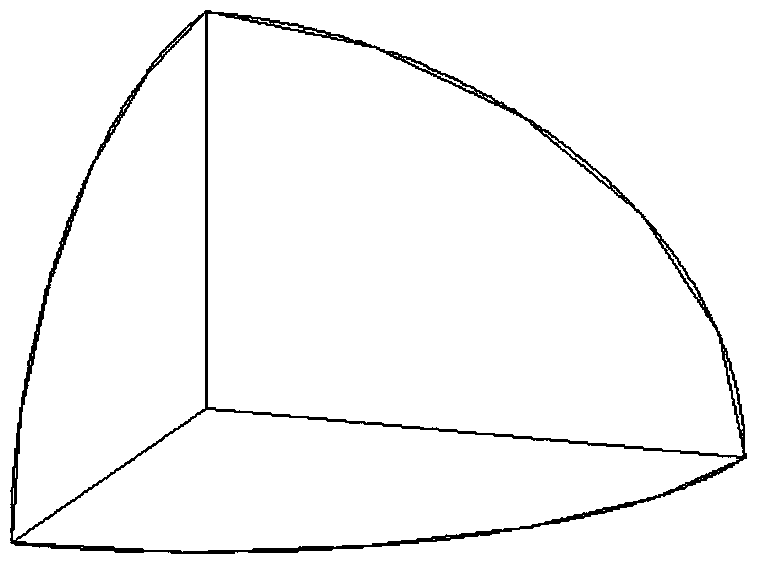 Method for rapidly estimating scattering sound field of underwater circular corner reflector