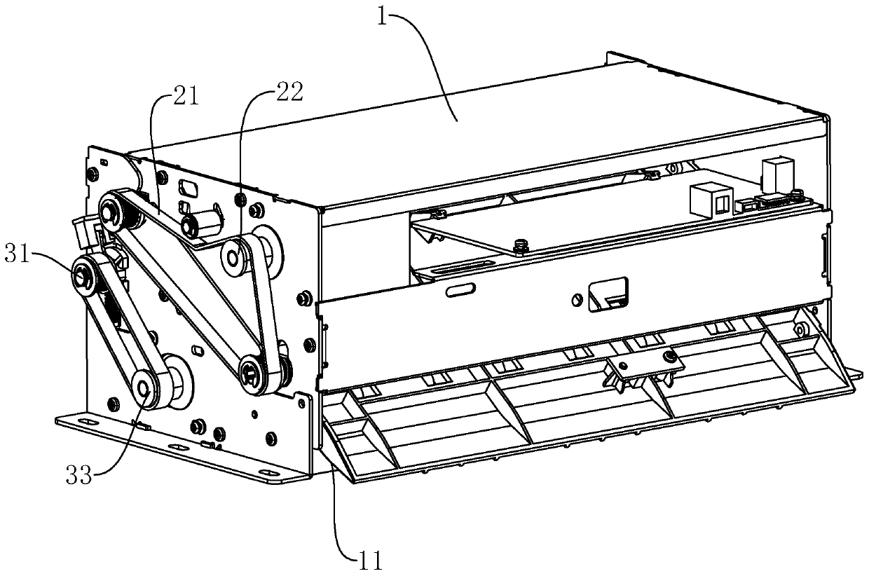 Automatic stamping control system and method for printing terminal documents