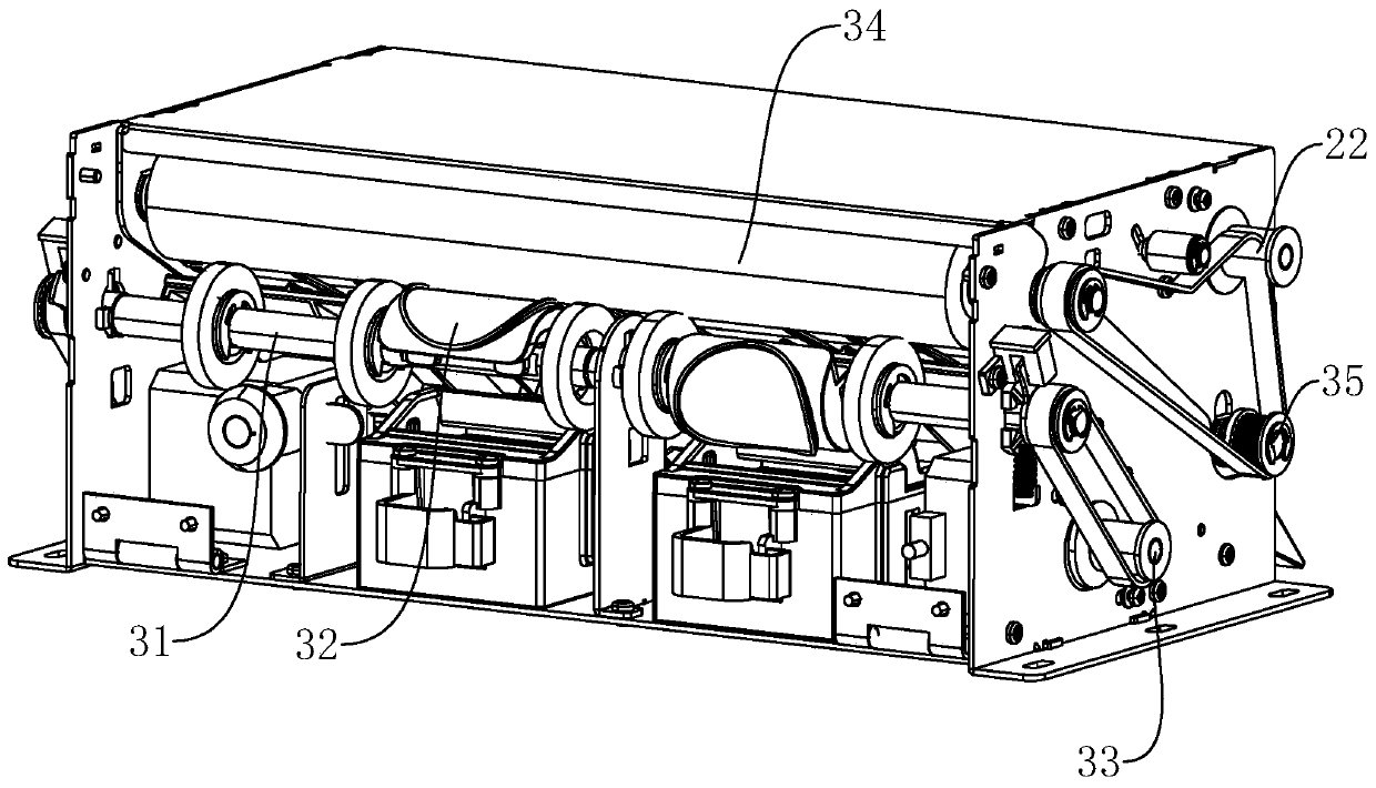 Automatic stamping control system and method for printing terminal documents