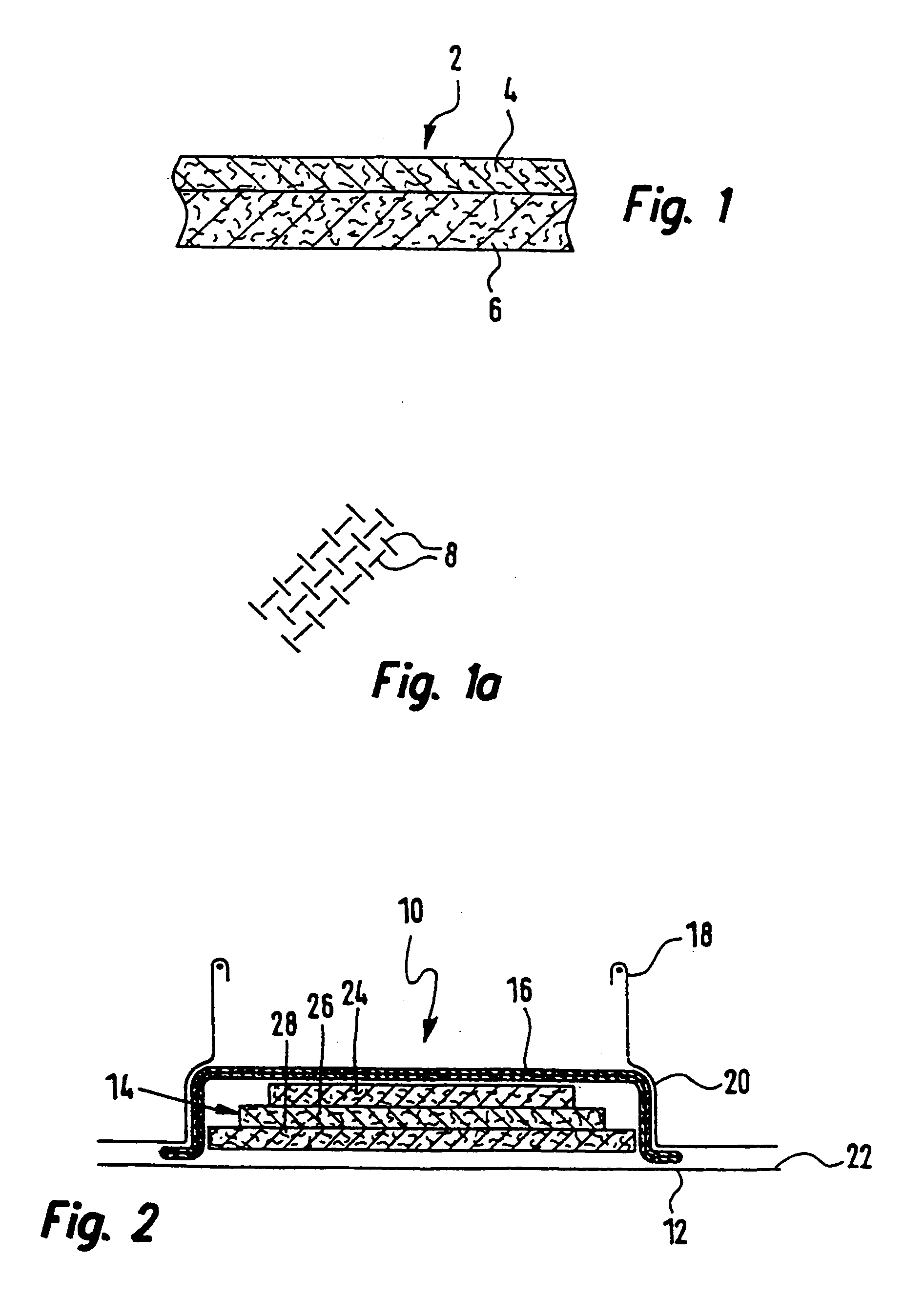 Composite material for producing a layer of hygienic article that comes into physical contact with the body and a corresponding hygienic article