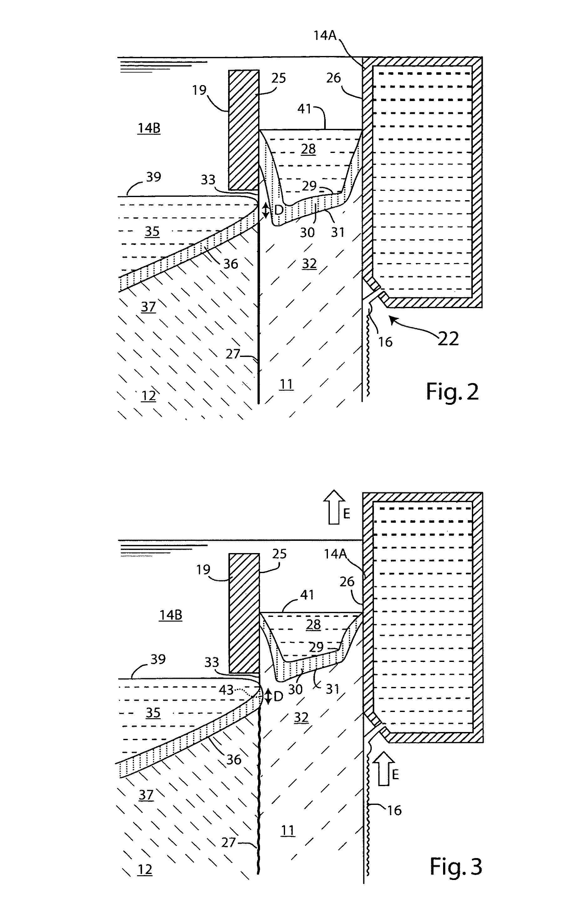 Sequential casting of metals having similar freezing ranges